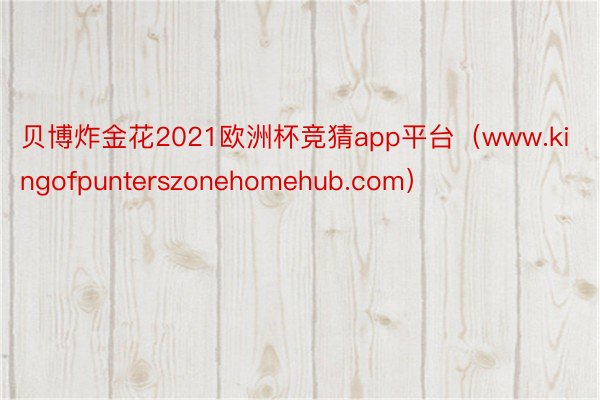 贝博炸金花2021欧洲杯竞猜app平台（www.kingofpunterszonehomehub.com）